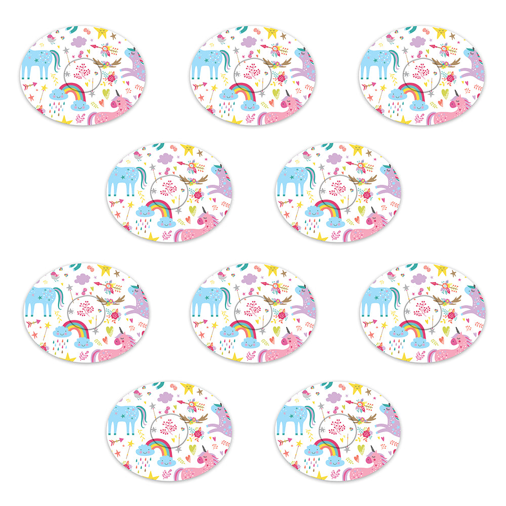 Dexcom Pastel Unicorns Design Patches