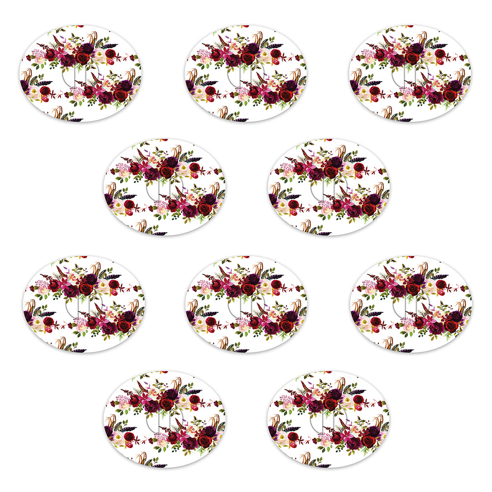 Dexcom Watercolour Floral Design Patches