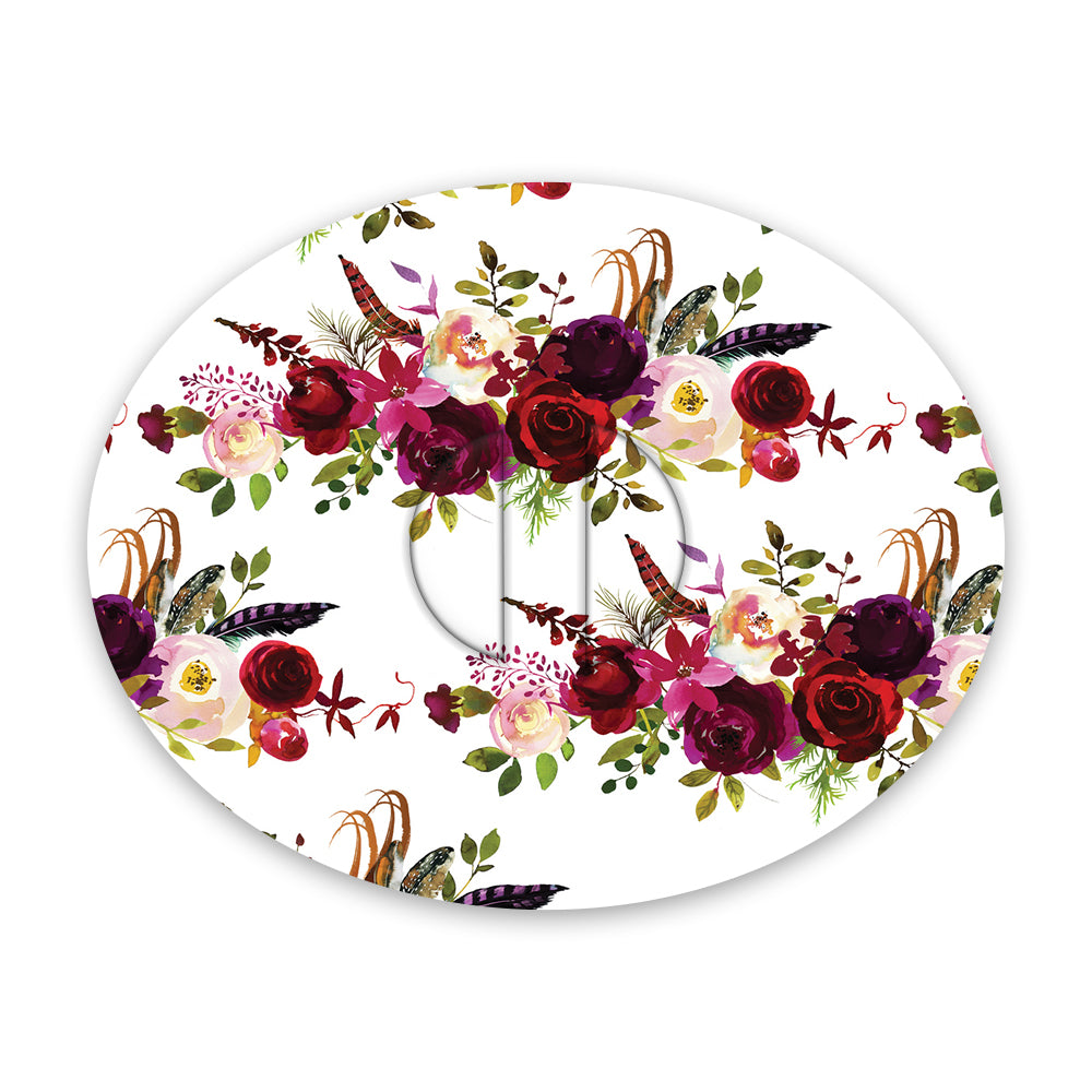 Dexcom Watercolour Floral Design Patches