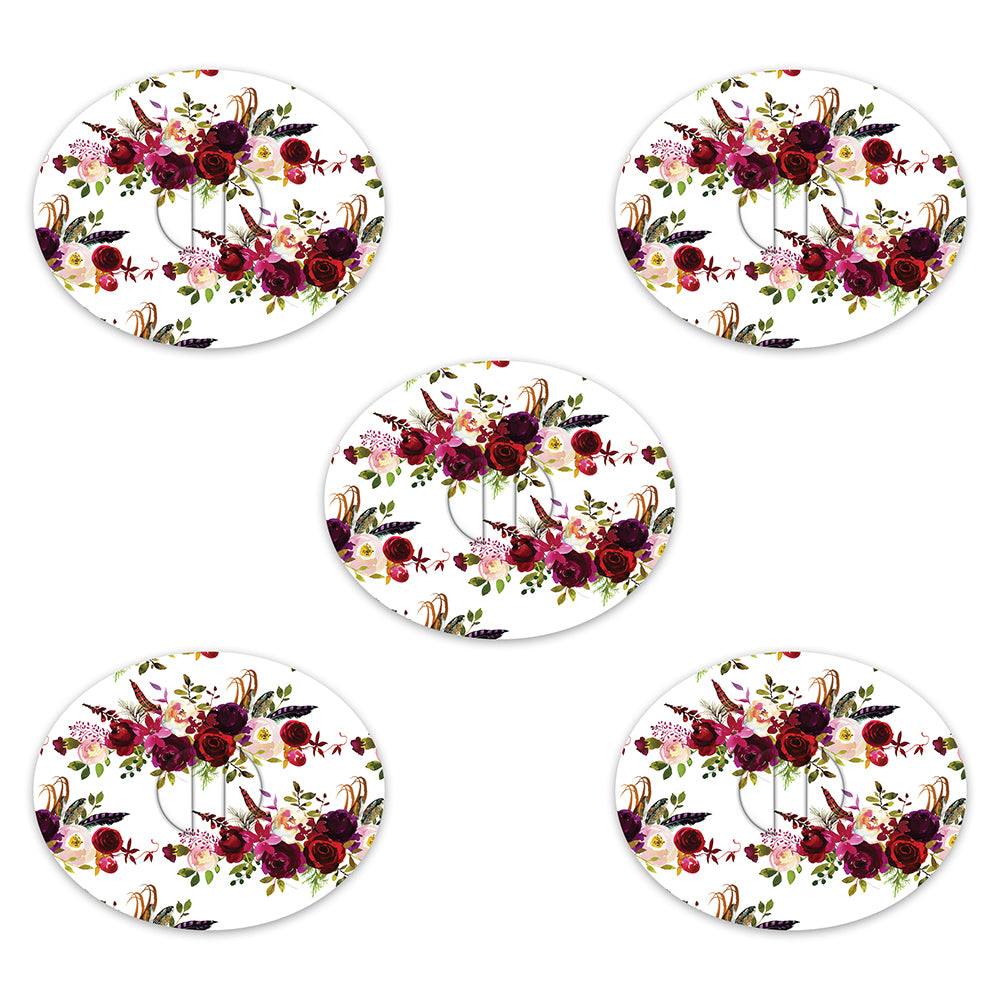 Dexcom Watercolour Floral Design Patches