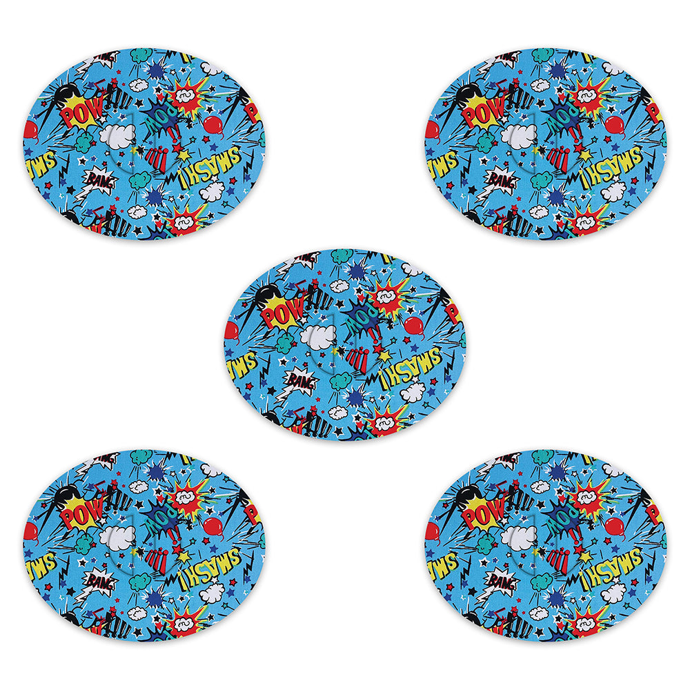 Dexcom Superhero Design Patches