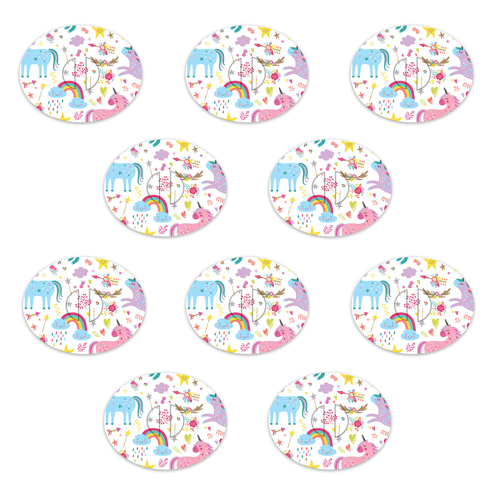 Dexcom Pastel Unicorns Design Patches