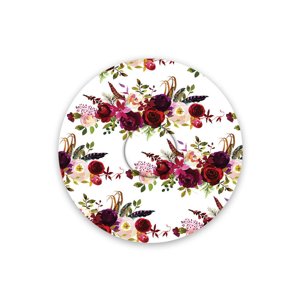 Freestyle Libre Watercolour Floral Design Patches