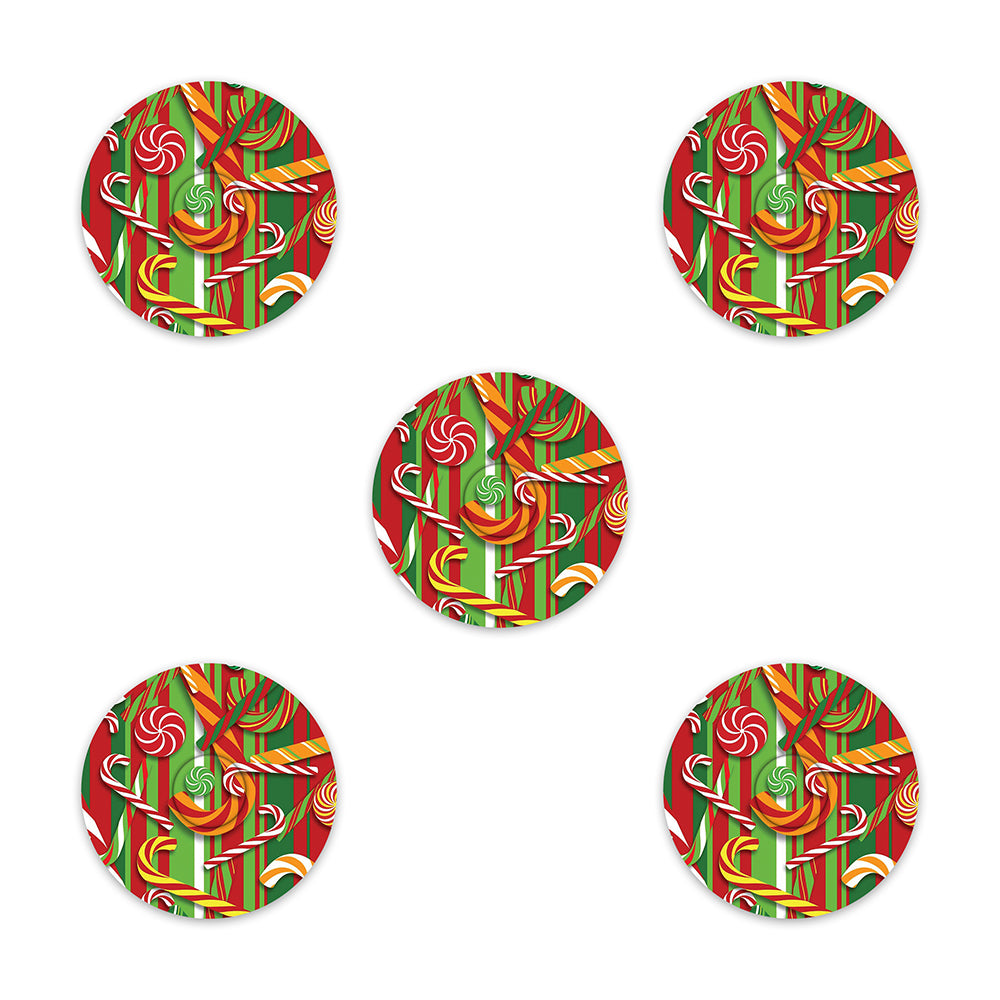 Cotton Candy decorative adhesive patches - all devices.