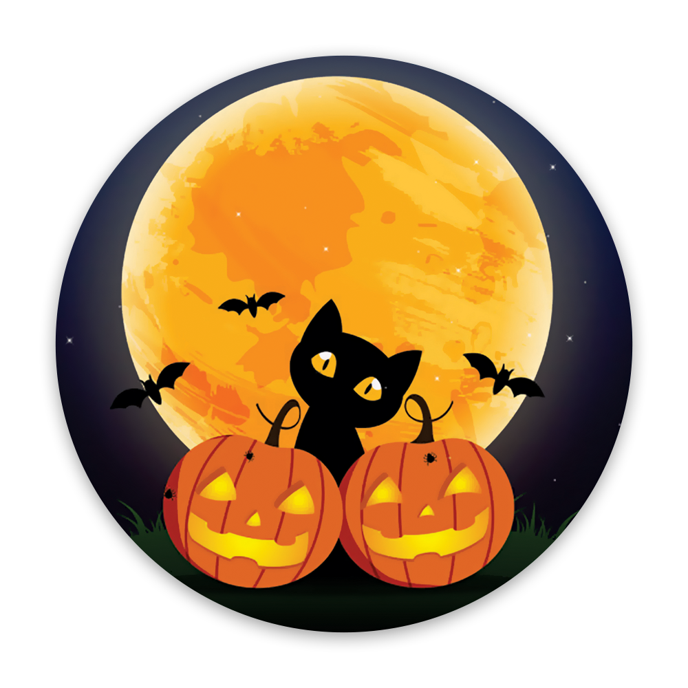 Full coverage Halloween printed patches