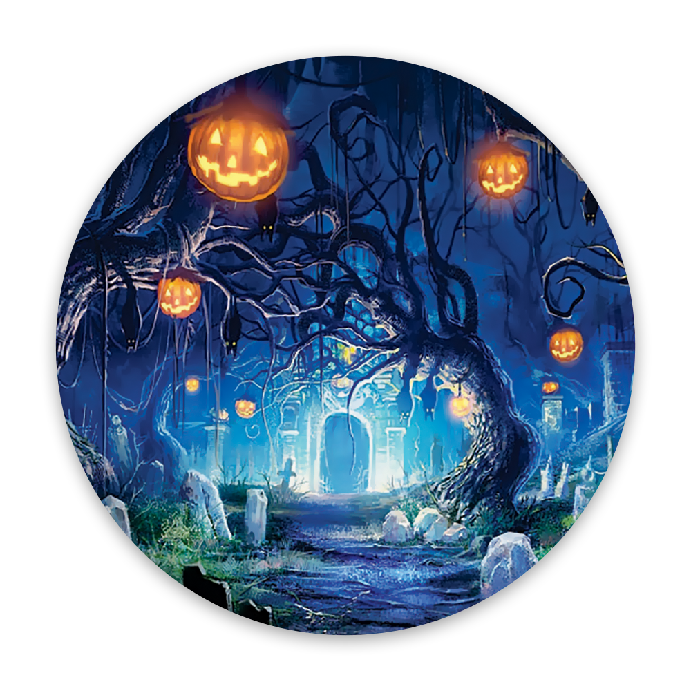Full coverage Halloween printed patches