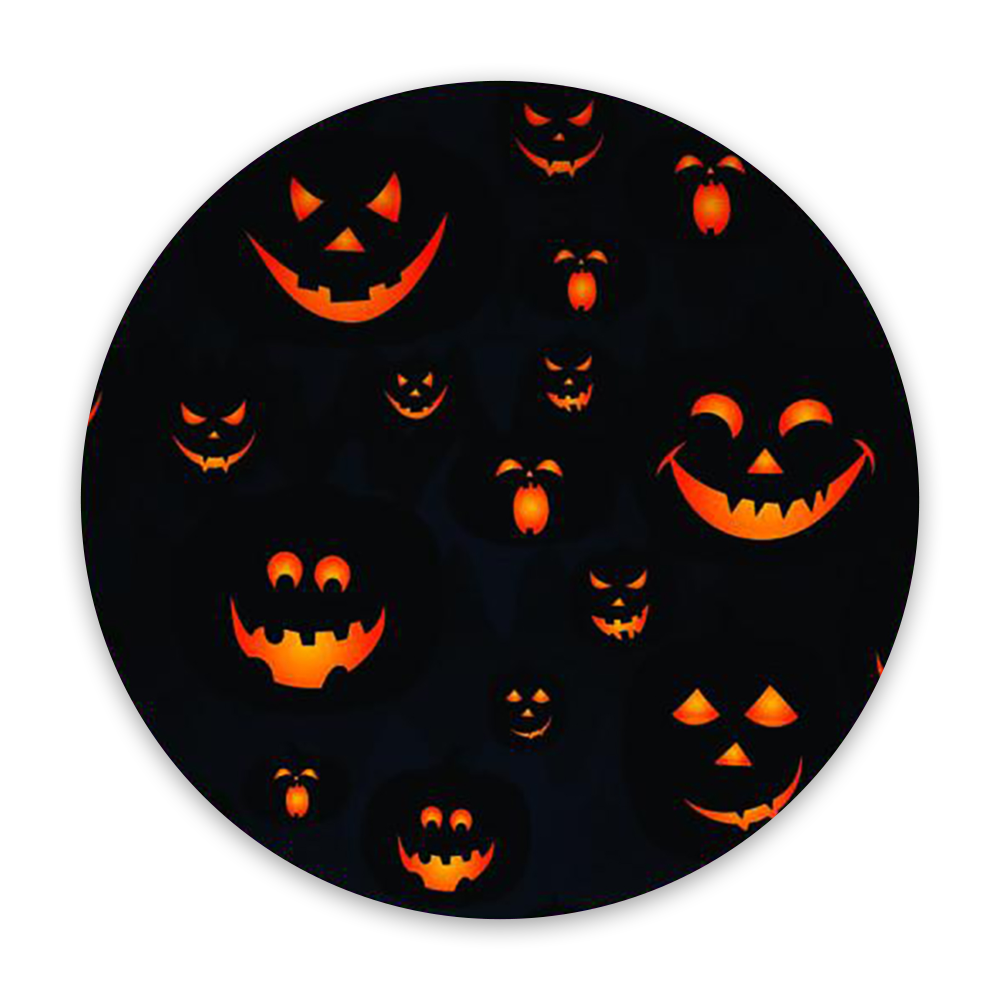 Full coverage Halloween printed patches