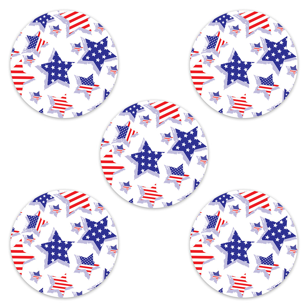Freestyle Libre USA Flag Stars Design Patches