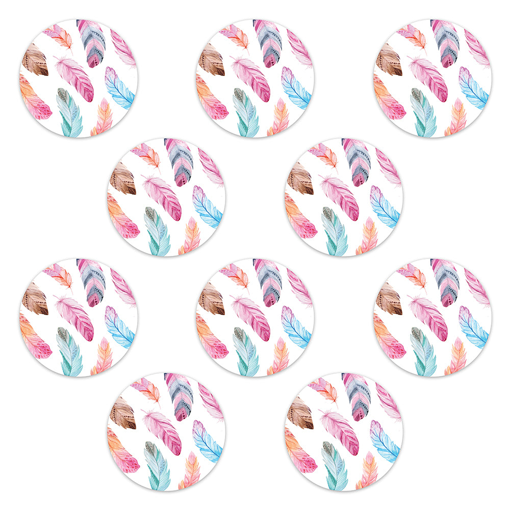 Dexcom Watercolour Feathers Design Patches