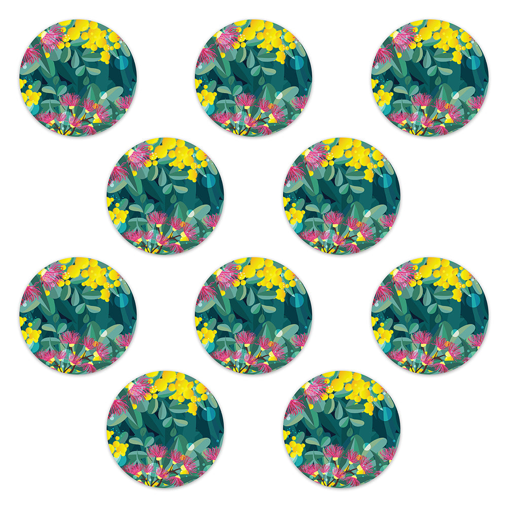Medtronic Wattle & Gum Blossoms Design Patches