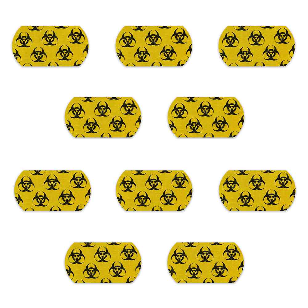 Dexcom 2" wide adhesive Patches NO inner cut