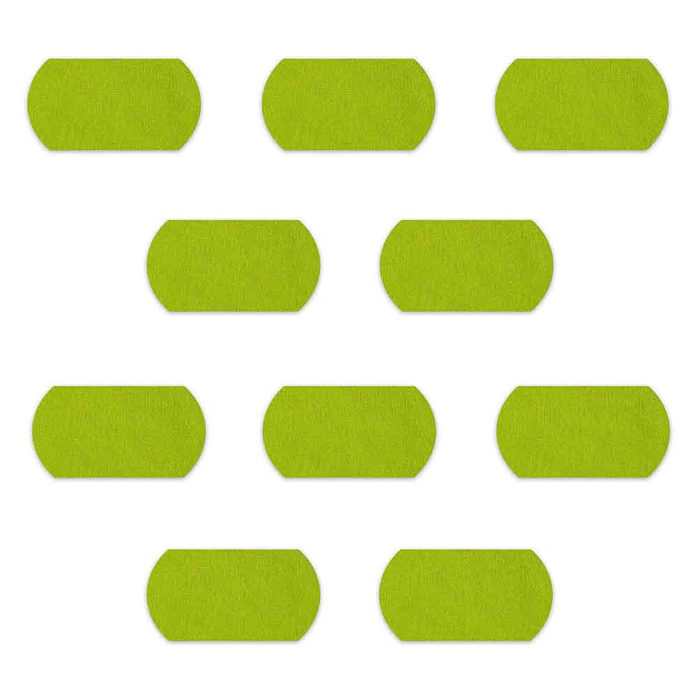 Dexcom 2" wide adhesive Patches NO inner cut