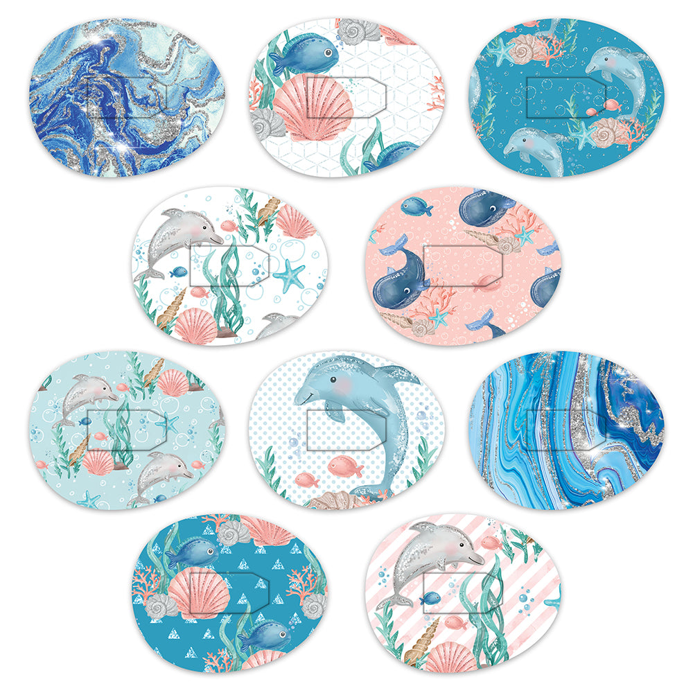 Dexcom Ocean Mix Design Patches