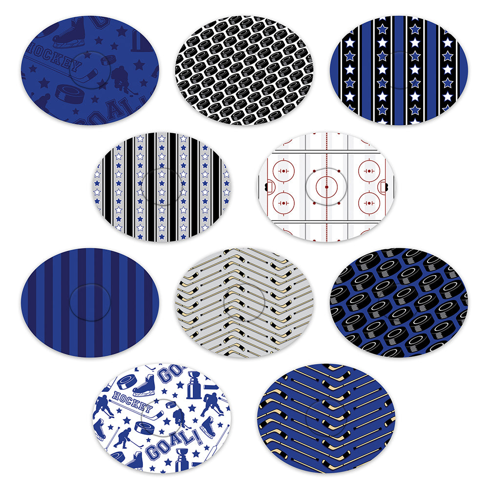 Dexcom Hockey Mix Design Patches