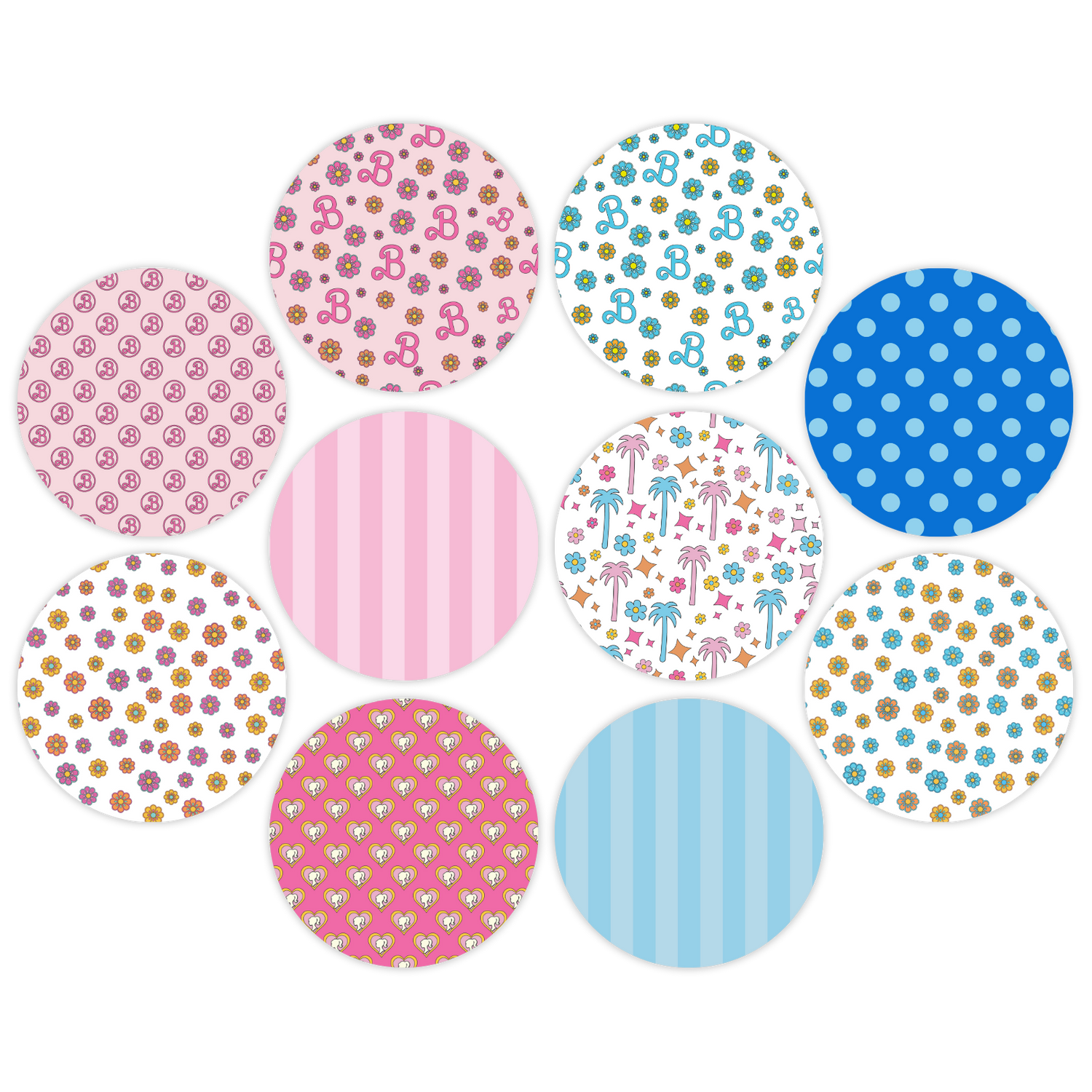 Diabetic Doll Patch Mix