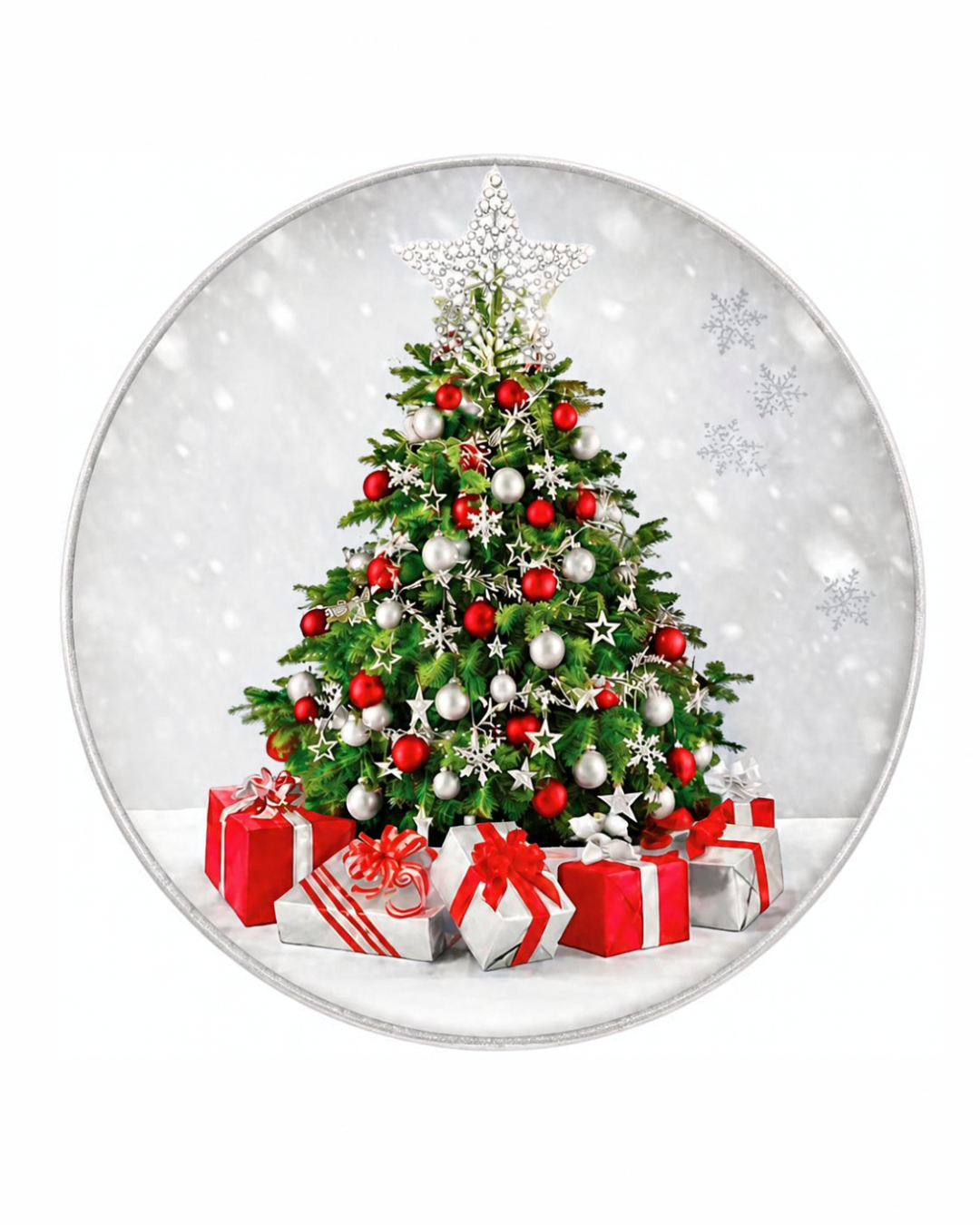 Christmas Tree adhesive with bling STAR - limited edition.