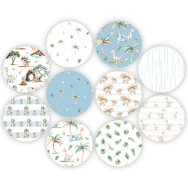 Dino Buddy Patch Mix