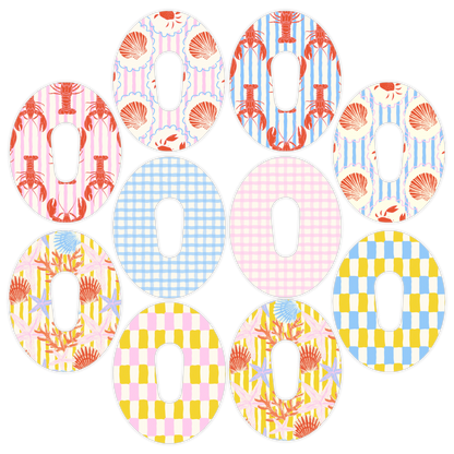 Dexcom Fun in the Sun Mixed Design Patches