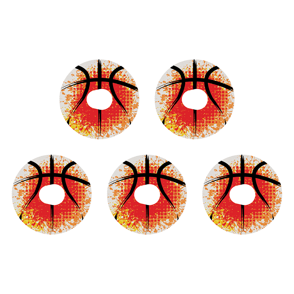 Dexcom Basketball Design Patches