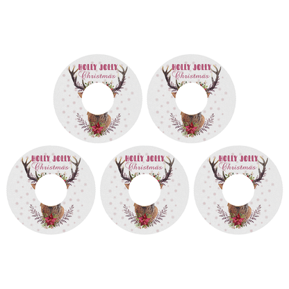 Christmas deer decorative adhesive patches - all devices.