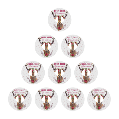 Christmas deer decorative adhesive patches - all devices.