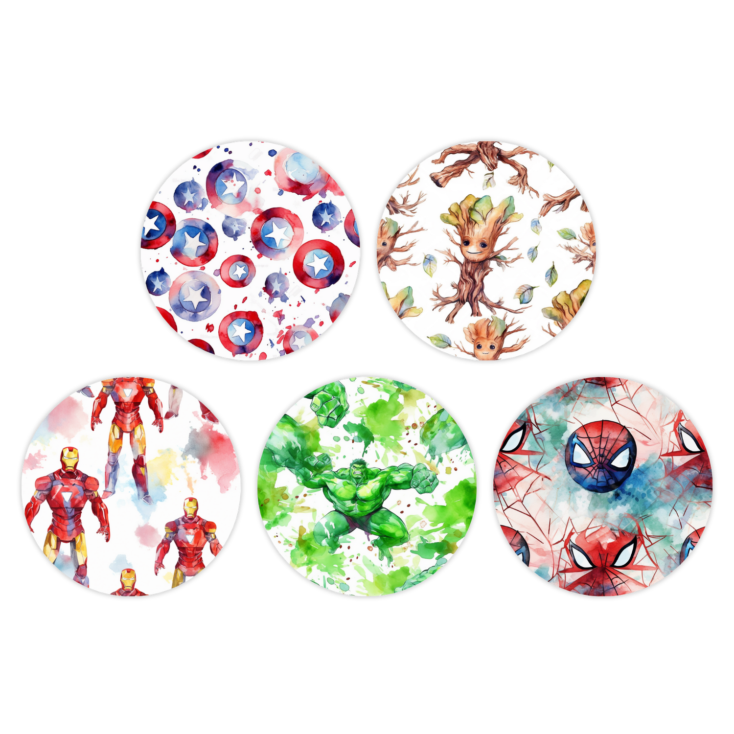 Super Hero Patch Mix