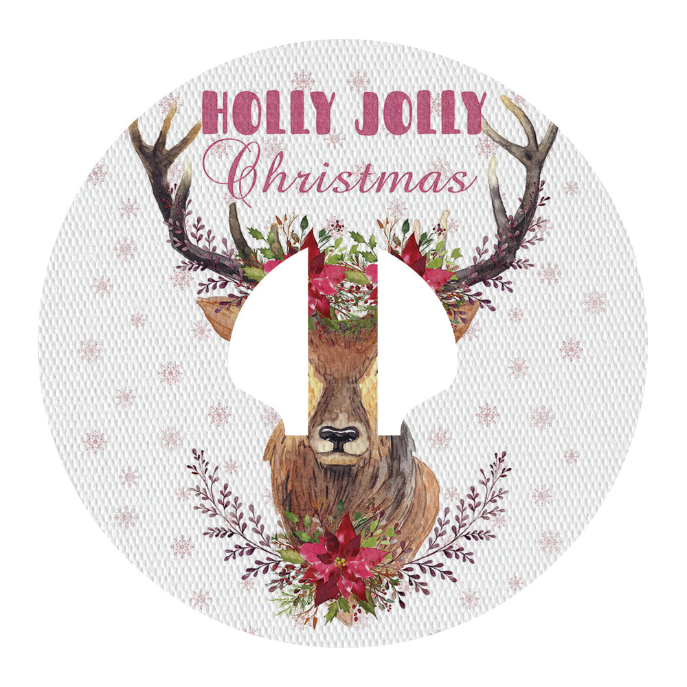 Christmas deer decorative adhesive patches - Universal
