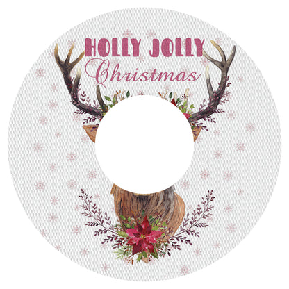 Christmas deer decorative adhesive patches - all devices.