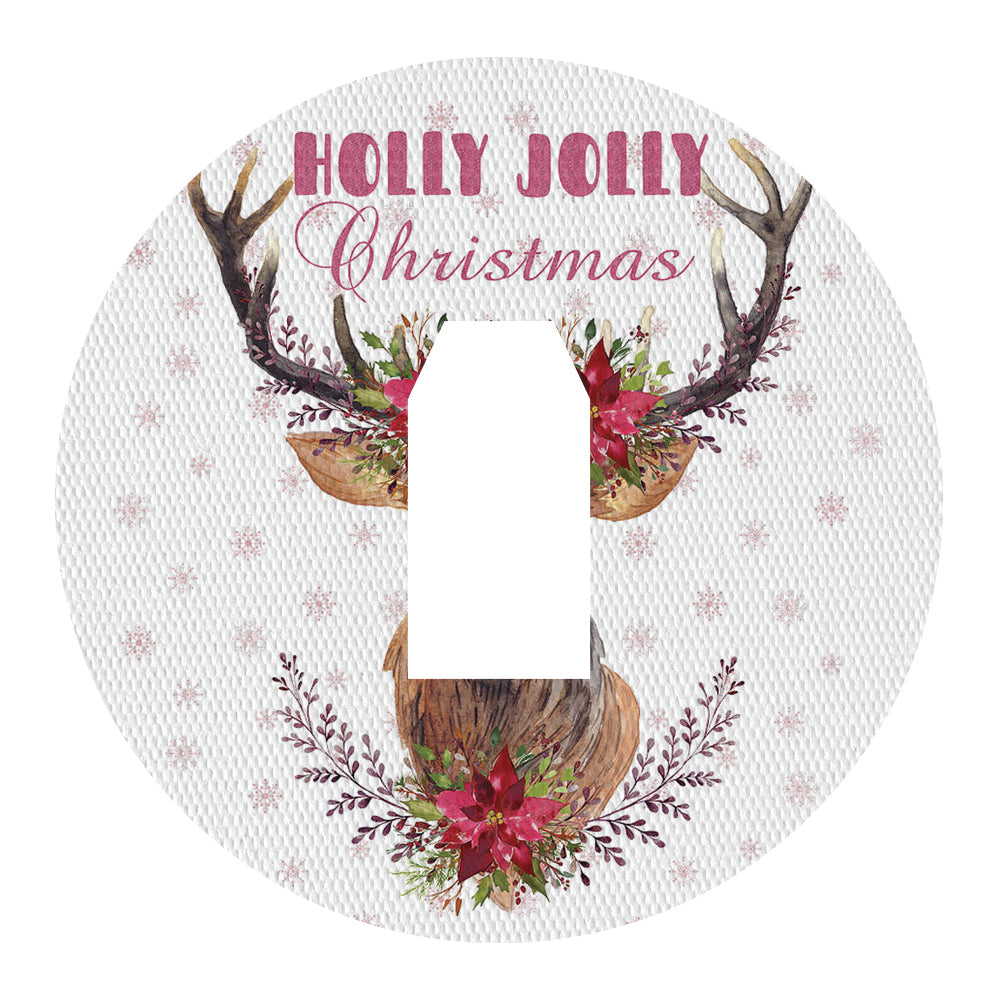 Christmas deer decorative adhesive patches - all devices.