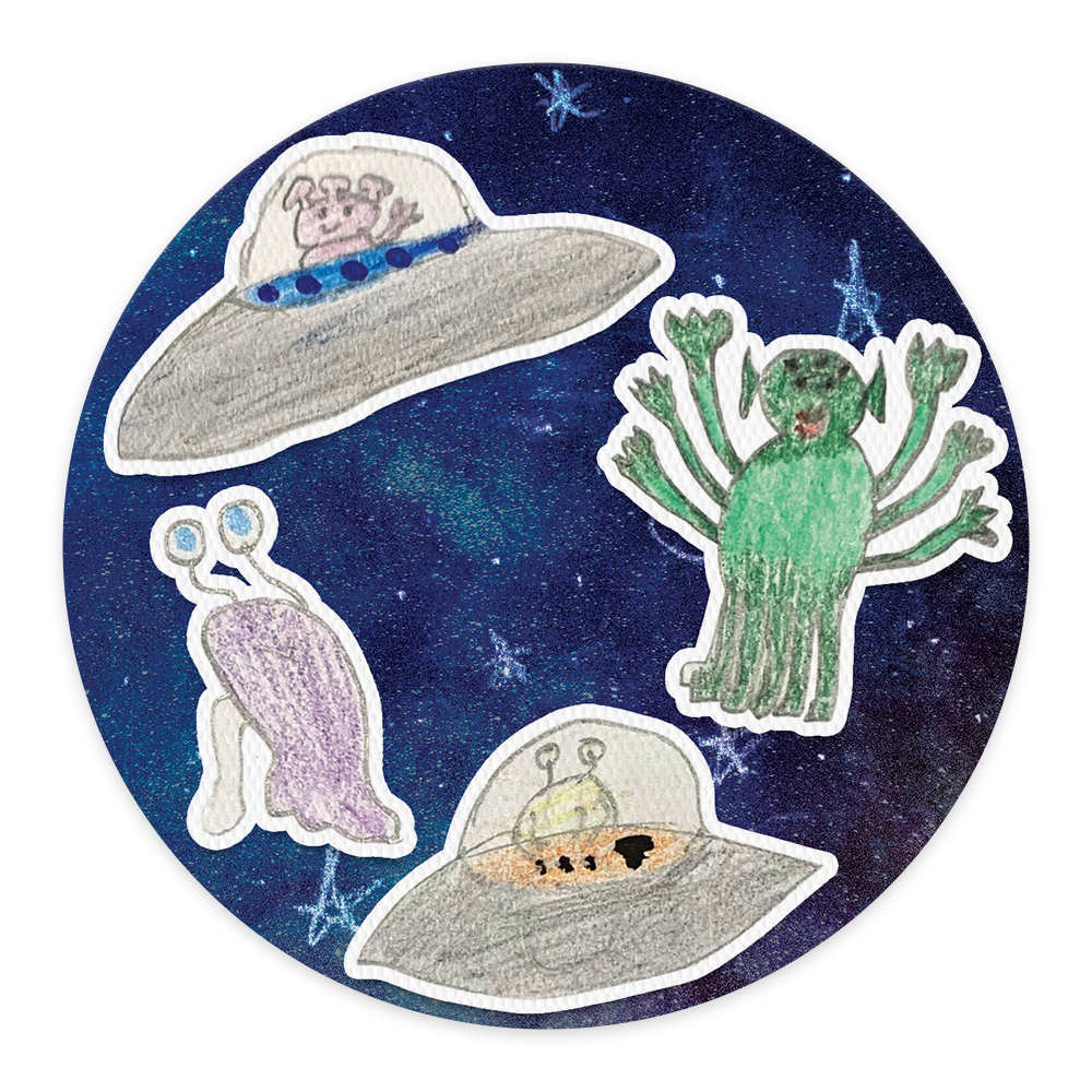 Aliens Patch Mix - 5 pack - Diabetes Camps Victoria Fundraiser