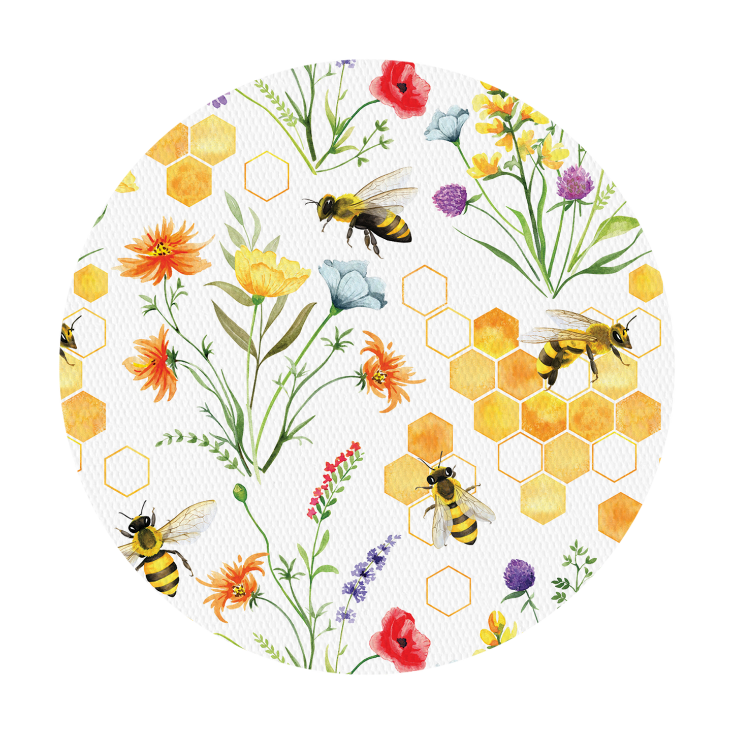 Medtronic Bees and Flowers Design Patches