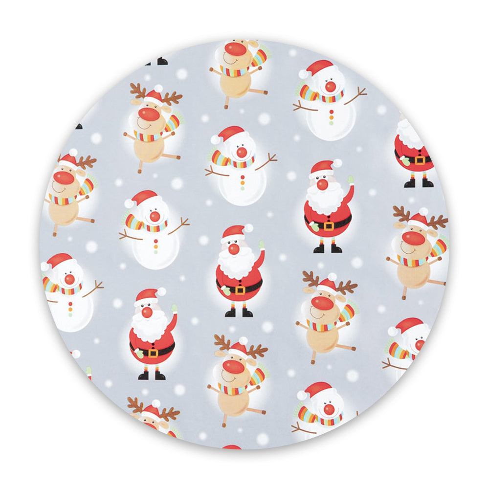 Cute Christmas Characters Patch