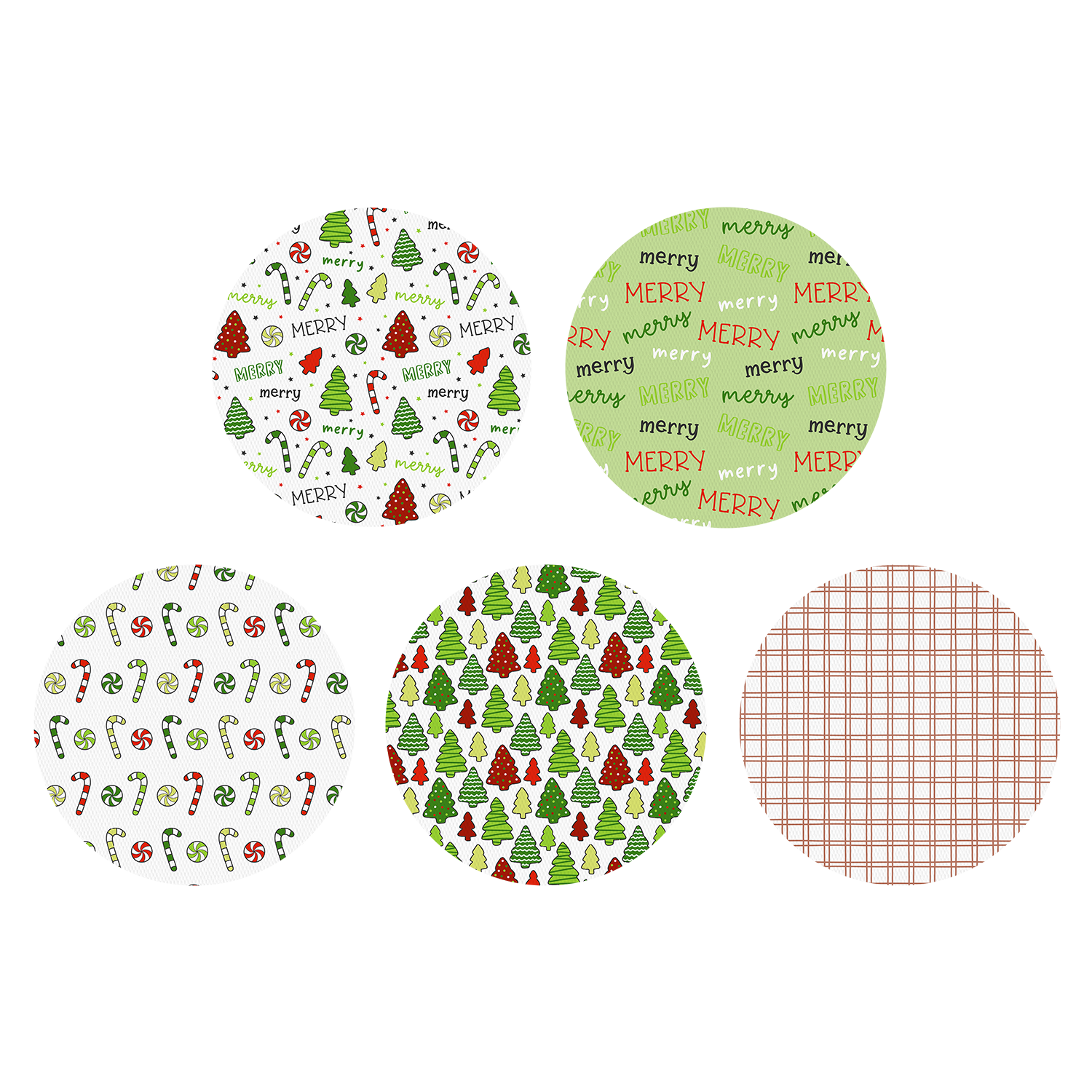 Christmas Patches - Suits all devices! 5 Pack