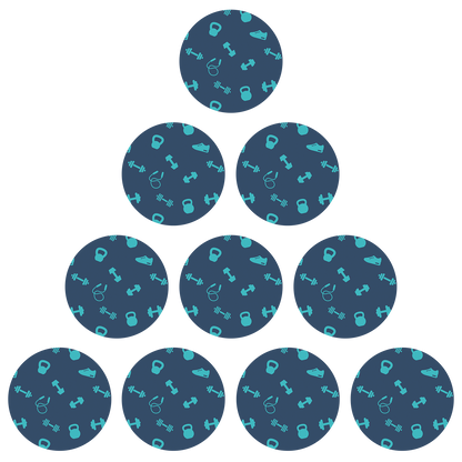 Dexcom Dumbbell Pattern Design Patches