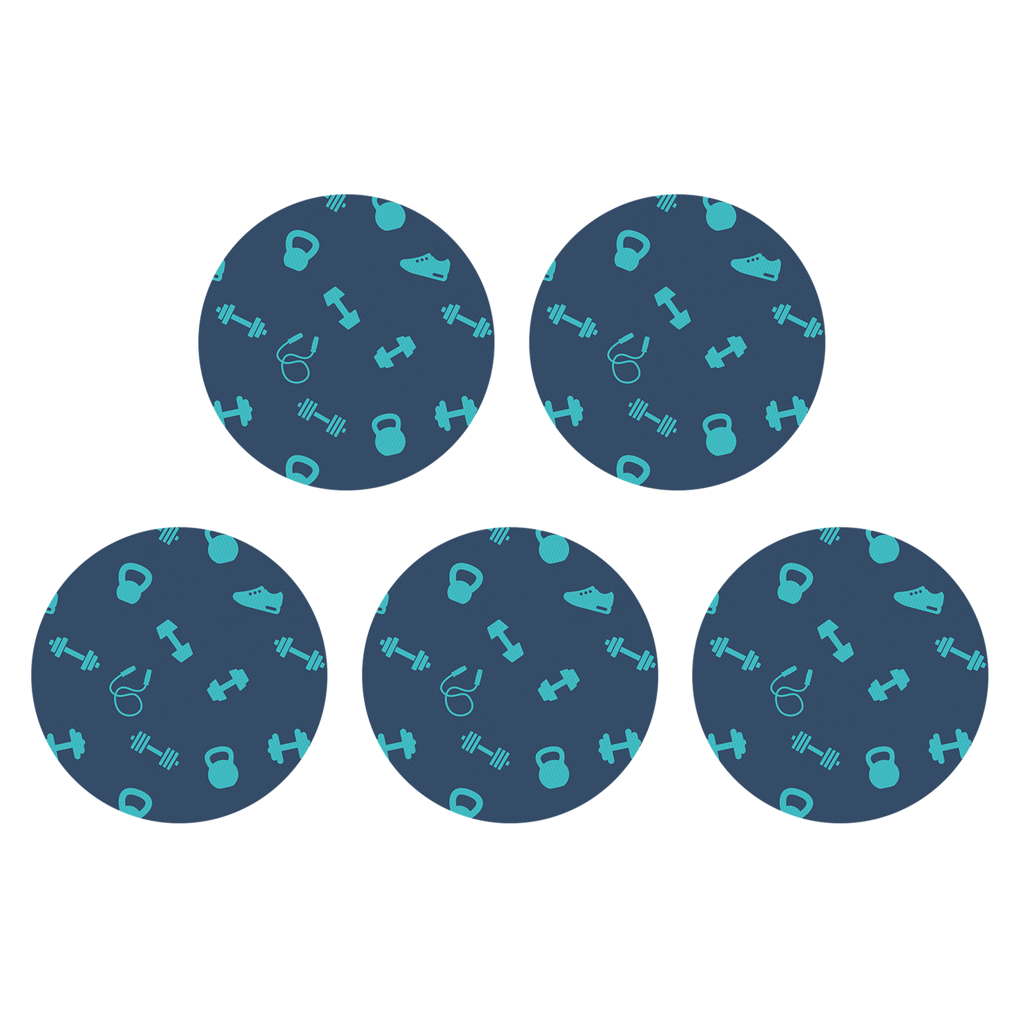 Dexcom Dumbbell Pattern Design Patches