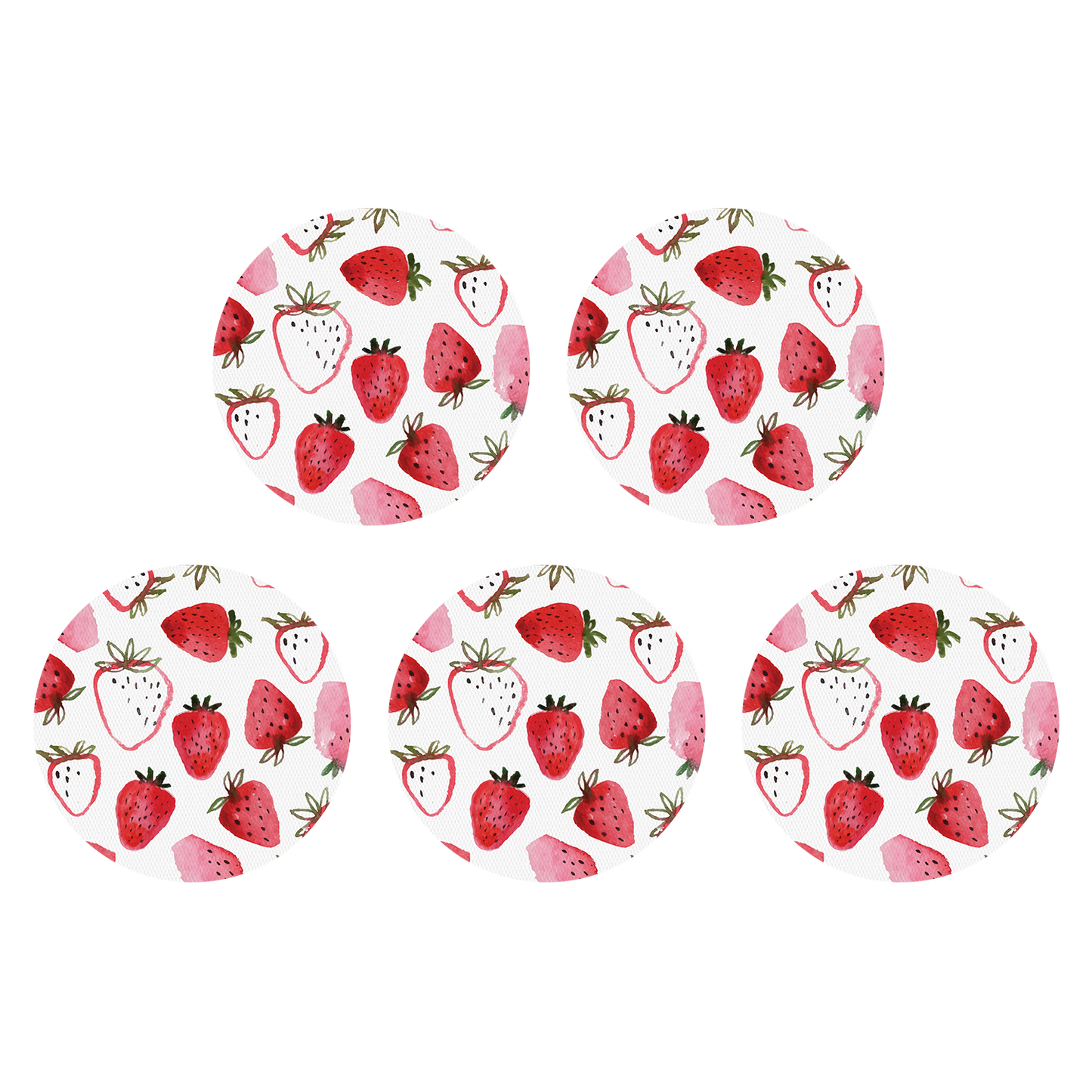 Omnipod Strawberries Design Patches