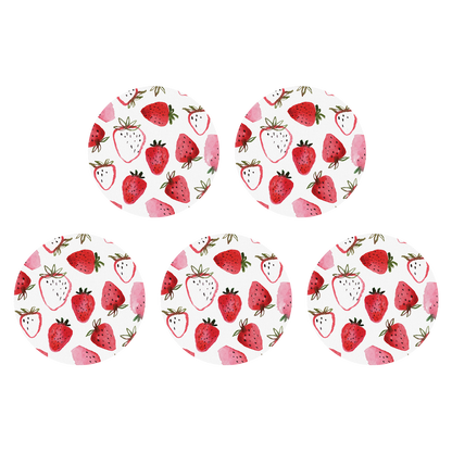 Omnipod Strawberries Design Patches