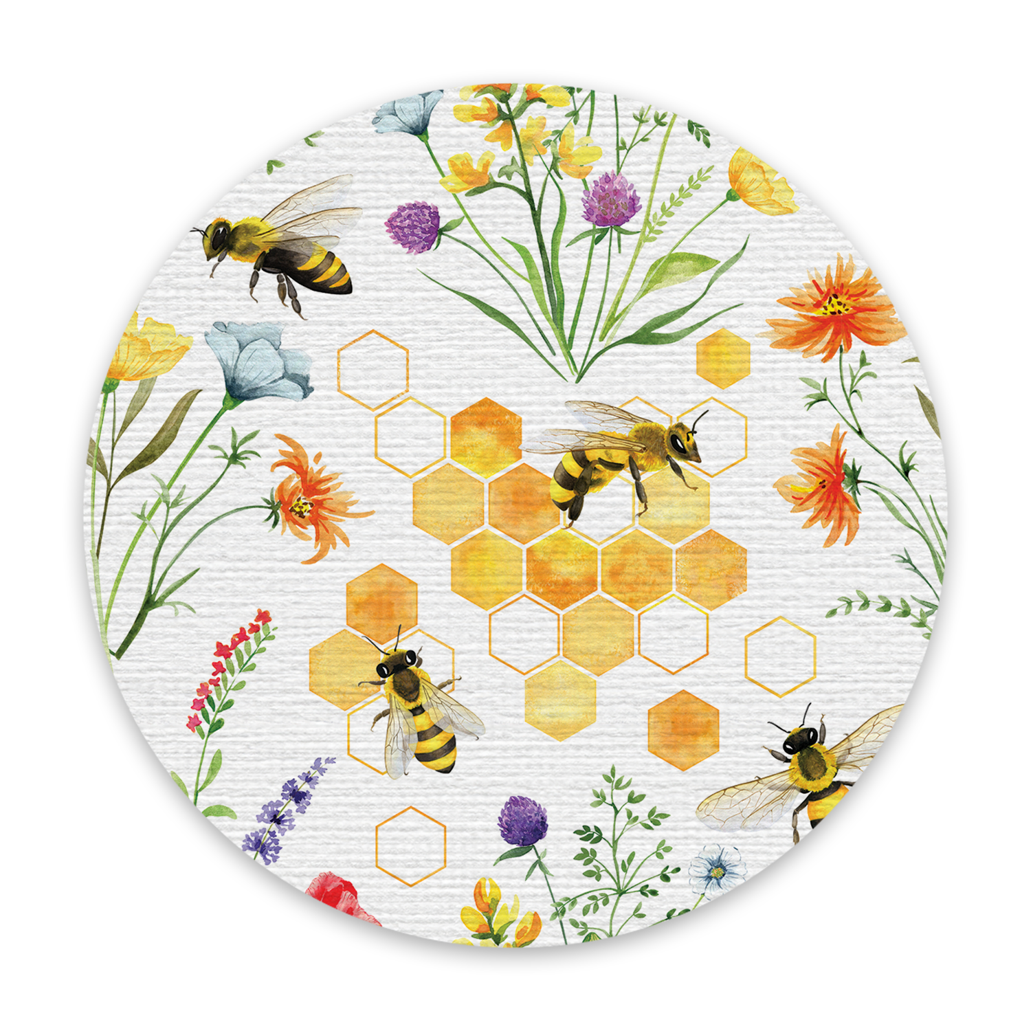 Bees and Flowers Patch