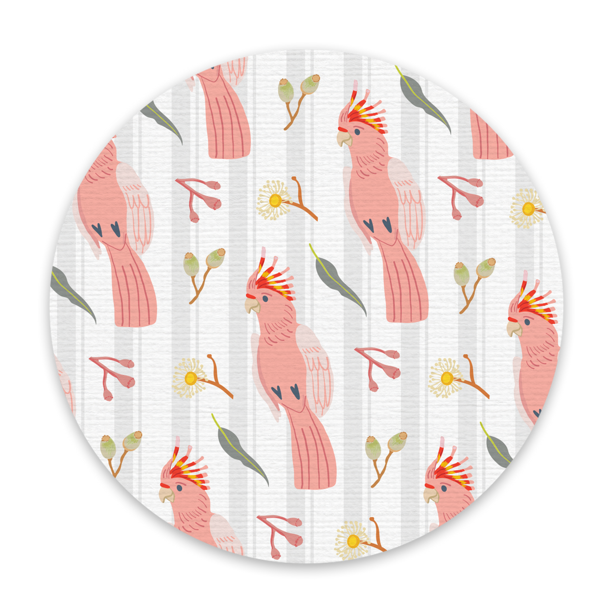 Pink Cockatoo Patch