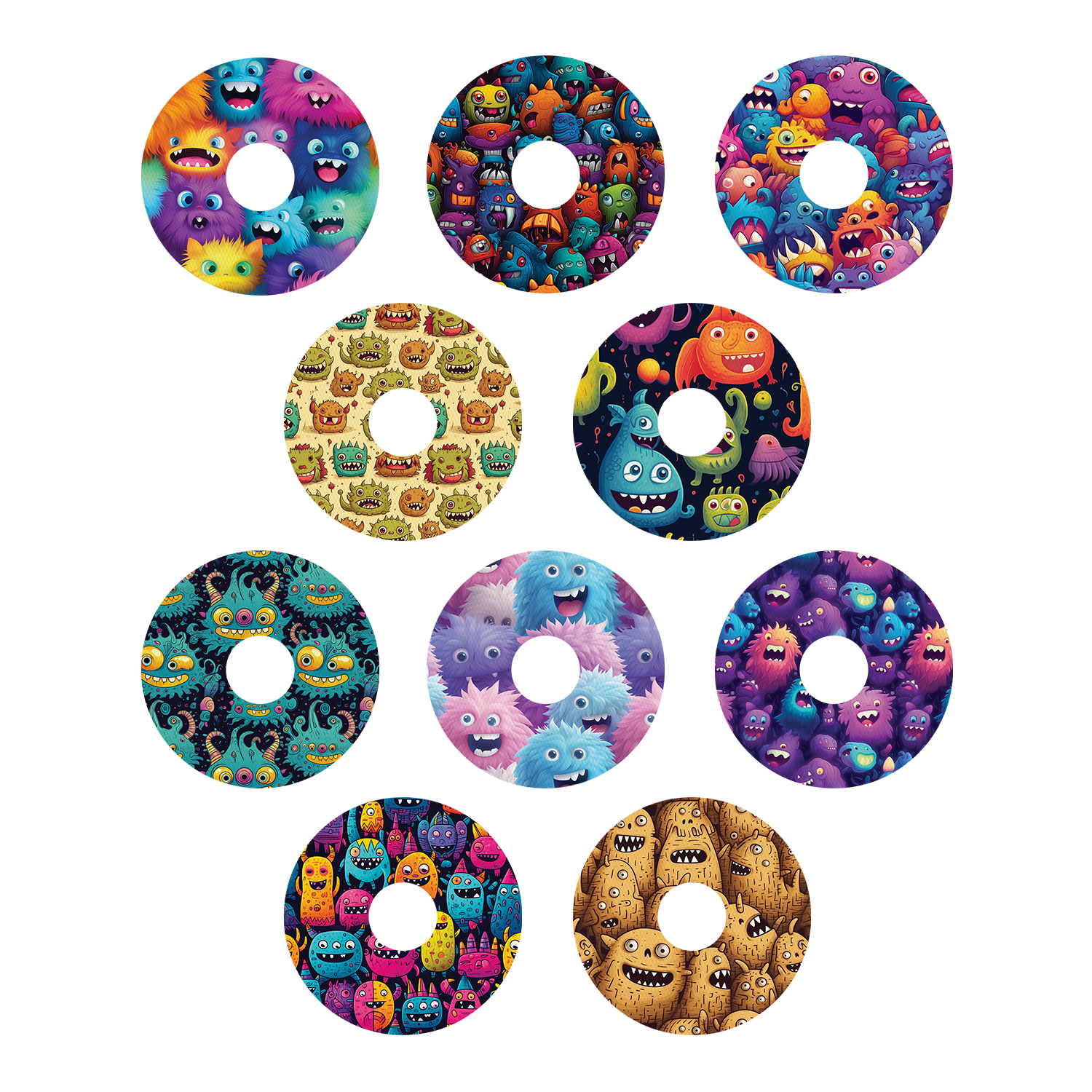 CLEARANCE SILKY TAPE - LIBRE 3 PATCHES- assorted designs