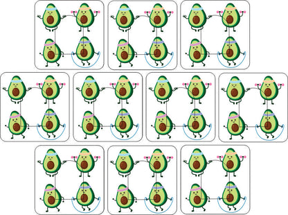 Omnipod Avocado Design Patches 10 pack