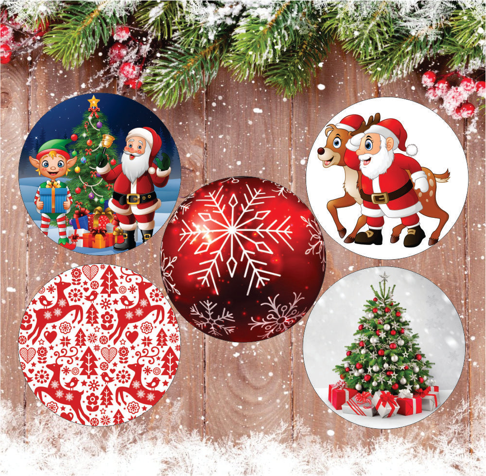 Christmas Patches - Suits all devices! 5 Pack