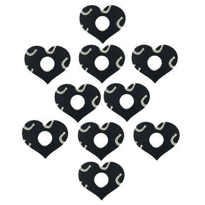 i-Port Heart Shaped Patches