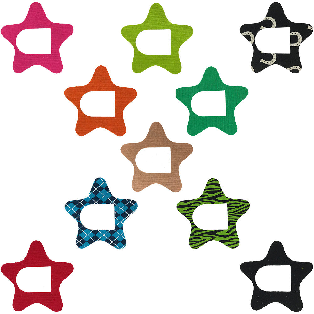 Omnipod Star Shaped Patches