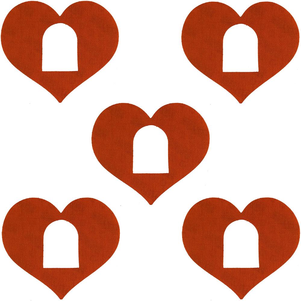 Omnipod Heart Shaped Patches