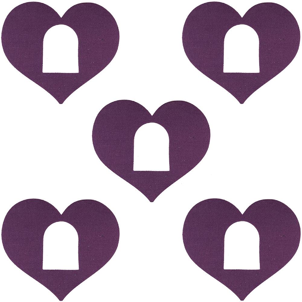 Omnipod Heart Shaped Patches