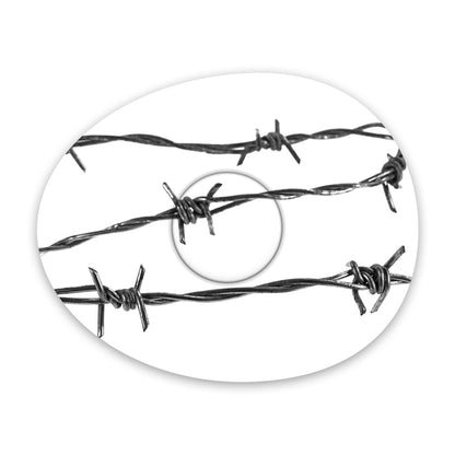 Freestyle Libre Barbed Wire Design Patches