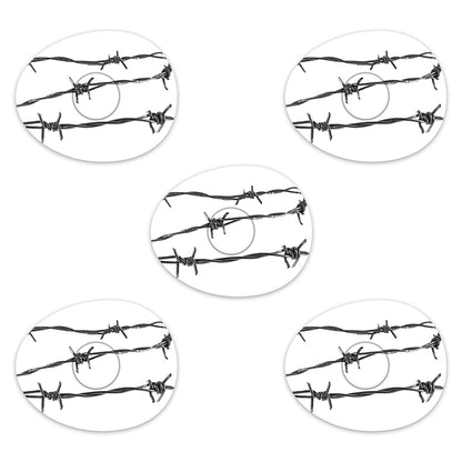 Freestyle Libre Barbed Wire Design Patches