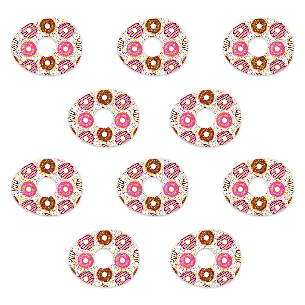 Freestyle Libre Donut Design Patches 10 pack