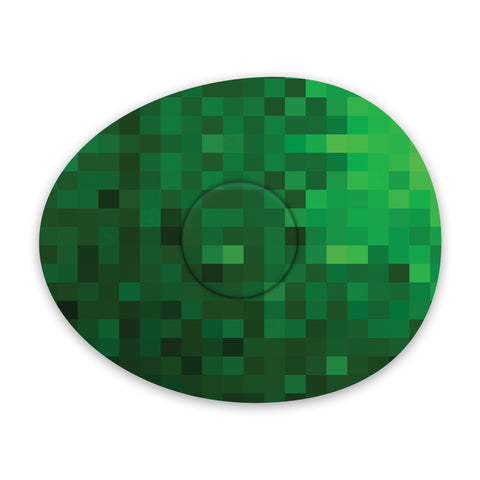 Freestyle Libre Green Pixels Design Patches